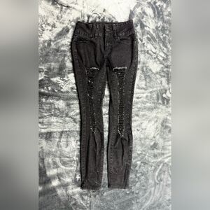Hot Topic Distressed Skinny Jeans
